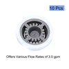 uxcell Shower Flow Reducer Limiter Set, Water Flow Saver Adapter