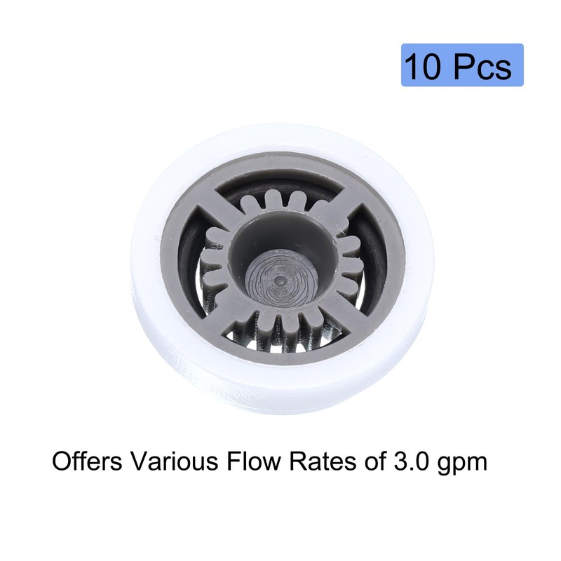 uxcell Shower Flow Reducer Limiter Set, Water Flow Saver Adapter