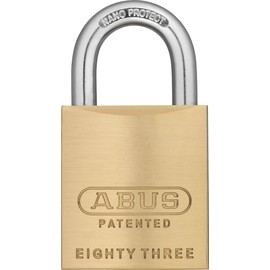 ABUS 83/45 Brass Padlock, 45mm (Zero Bitted)