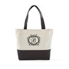 CafePress Scrolly1 B Canvas Tote Top Zipper Closure