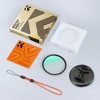 K&F Concept 55mm CPL Filter + Lens Cap (Nano-Dazzle)