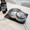 ICEICE Metal Fine Mesh Strainer and Colander for Kitchen with