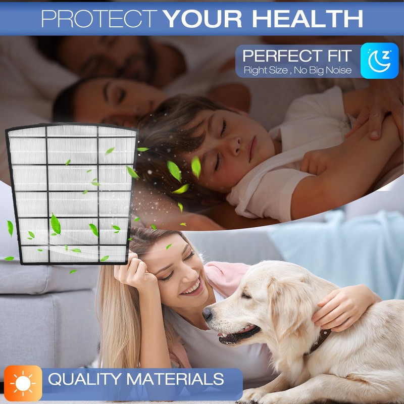 YDATTH LP550THP Filter Replacement Compatible with LivePure Bali Series LP550THP