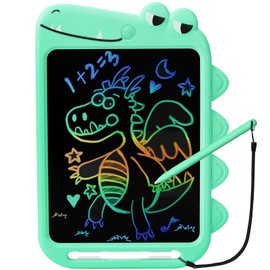 ASTEKID LCD Writing Tablet for Kids, Toddler Toys for 3 4 5 6 7 Year Old Boys Girls Gifts, 10inch Doodle Board Dinosaur Toys,Educational Travel Toys Gifts for Boys Girls Age 3 4 5 6 7 Years (Green)