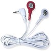 Easy@Home Replacement TENS Lead Wires, for EHE029G,2.5mm Mini Plug to