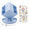 Zequech 180° Creative Rotating Pen Holder T8 Compartments Magic Cube