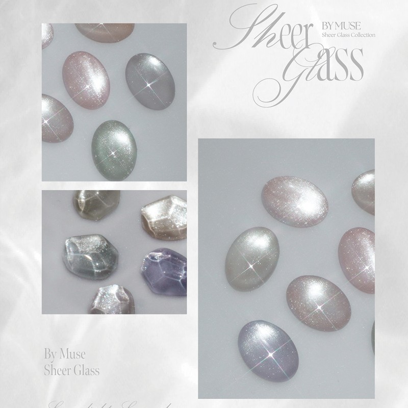 Bymuse Sheer Glass Magnetic Gel Single Item / 바이뮤즈 쉬어글라스