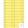 Avery Zweckform 844 Voucher Book 1,000 Vouchers A4 Yellow (German