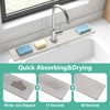 ALRLORO Faucet Mat for Kitchen Sink - Diatomite Water Absorbing