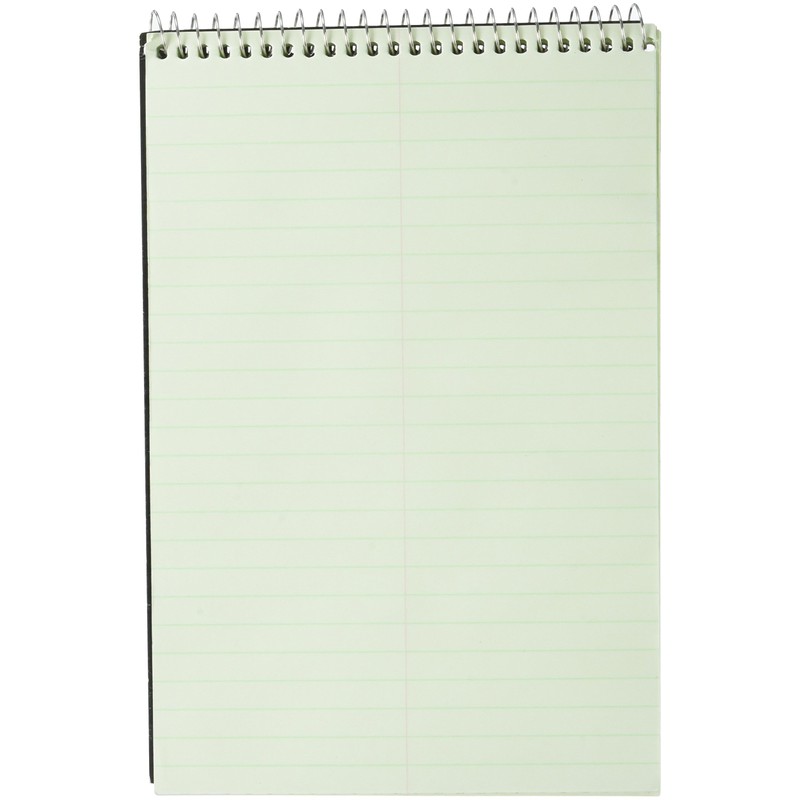 Mead 80CT Steno Notebook (43080), Green