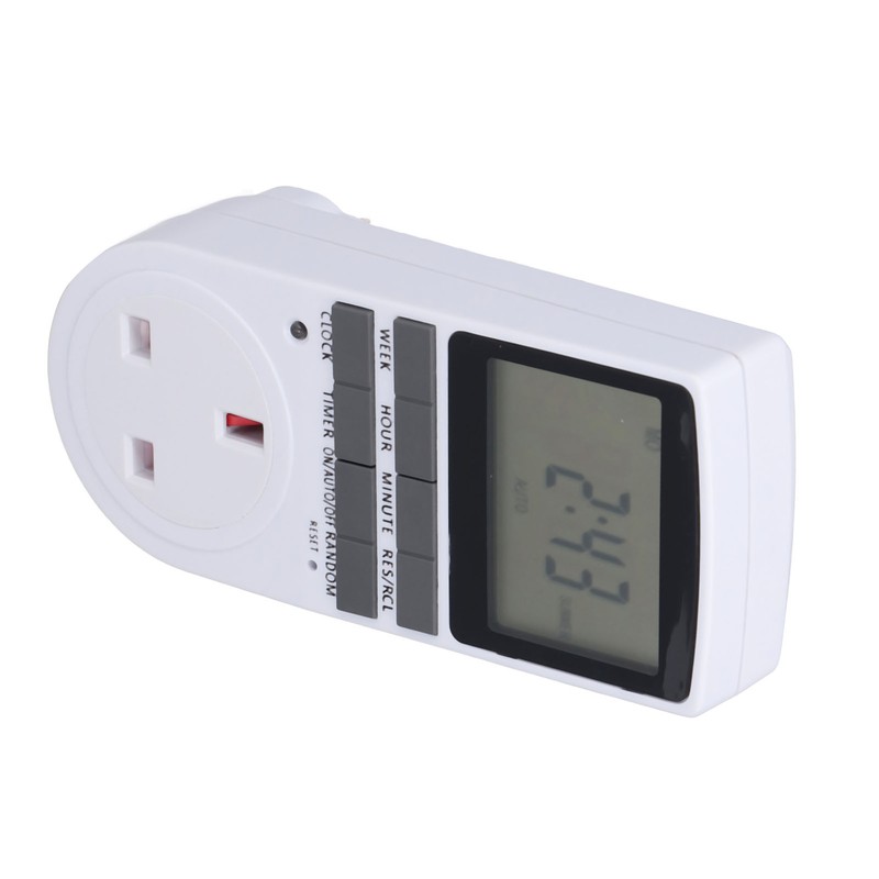 Timer Outlet Digital Intelligent Energy Saving Flame Retardant High Power
