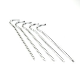 YOUCAMP Camping Tent Pegs Set of 5 Aluminium 180 x 4 mm