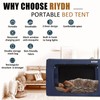 Queen Bed Canopy Tent - Portable Dream Tent for Kids