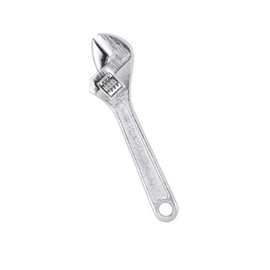 Edward Tools Harden Adjustable Wrench (6") - Heavy Duty Drop Forged Steel - Precision Milled Jaws for Max Gripping Power - Rust Resistant - Tempered and Heat Treated Steel - Secure Adjustable Jaw
