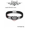 Zysta Men's Bracelet Viking Compass Jewellery Set Vegvisir Pendant Necklace
