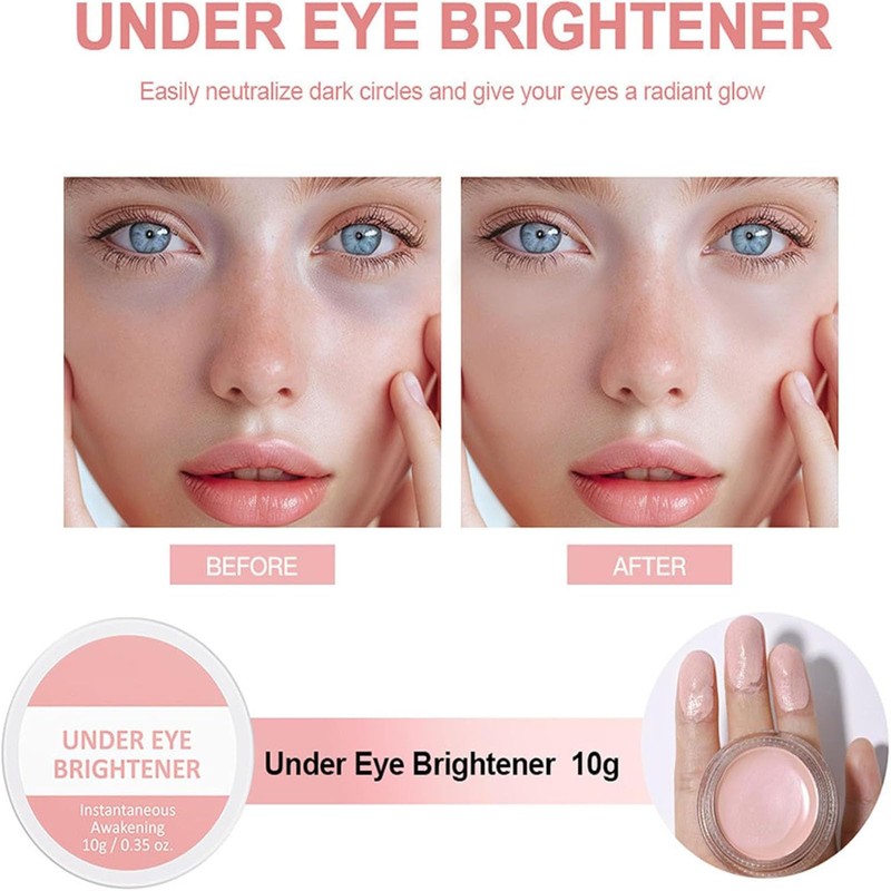 Under Eye Concealer Brightener and Correctors,Instant-Anti Aging Eye Concealerfor Dark