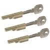 BASI Set of 3 Keyhole Locks for Room Doors BB