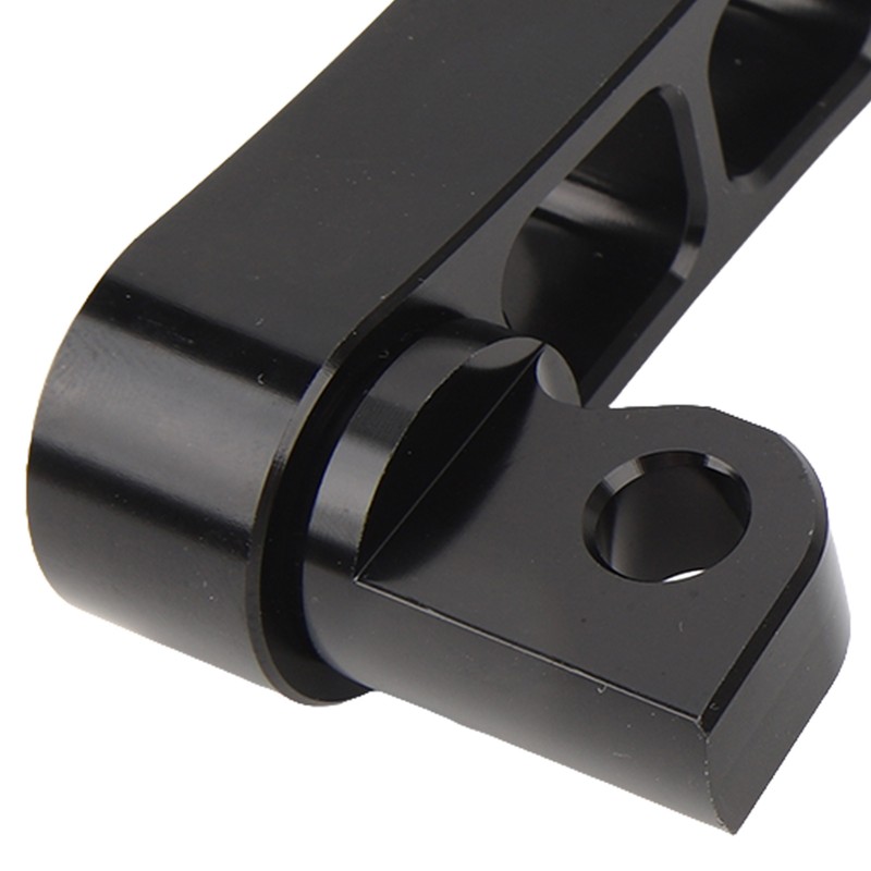 Motorcycle Foot Peg Highway Bracket 360° Adjustable Rugged Foot Peg