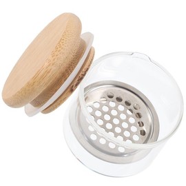 1 Set Mini Nail Brushes Washing Cup Acrylic Nail Brush Cleaner Dish with Lid Easy Cleaning Portable Mesh Layered Nail Art Brush Washer for Nail Art Brushes Clean Cup