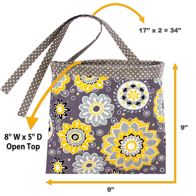 NeatCarBags Car Trash Bag Liner - Reusable Waterproof Liner, Pack