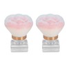 Nail Art Dust Removal Brushes, Pink Nail Art Powder Brushes