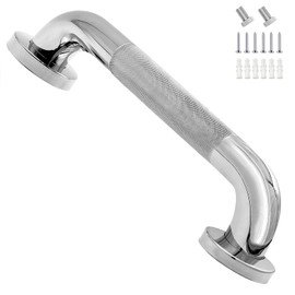 15.9 inch Grab Bars for Shower, 16 Inch Stainless Steel Shower Handles for Elderly, Safety Shower Grab Bar, Anti Slip Handicap Grab Bars for Bathroom