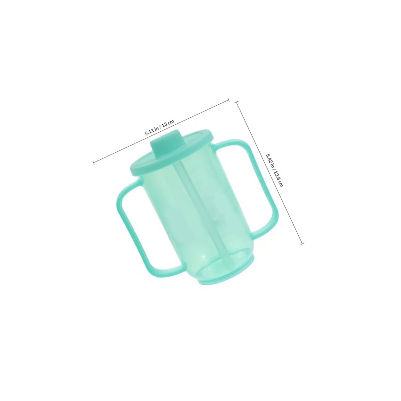 iplusmile Nursing Liquid Food Cup with Inclined Mouth Non-Spill Drinking