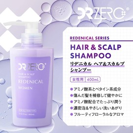 Doctor Zero Scalp Shampoo for Women, Potanical Fresh Amino Acid Shampoo, Volume Up, Scalp Care, Thin Hair, Dandruff, Itchy, Scalp Care Shampoo, 13.5 fl oz (400 ml)