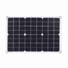 Portable Solar Panel 18V 20W Monocrystalline Silicon Solar Panel Dual
