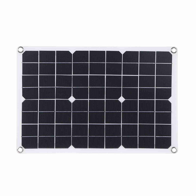 Portable Solar Panel 18V 20W Monocrystalline Silicon Solar Panel Dual