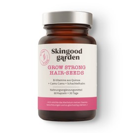 Skingood Grow Strong - with B Vitamins from Quinoa + Camu Camu + Horsetail - 60 Capsules
