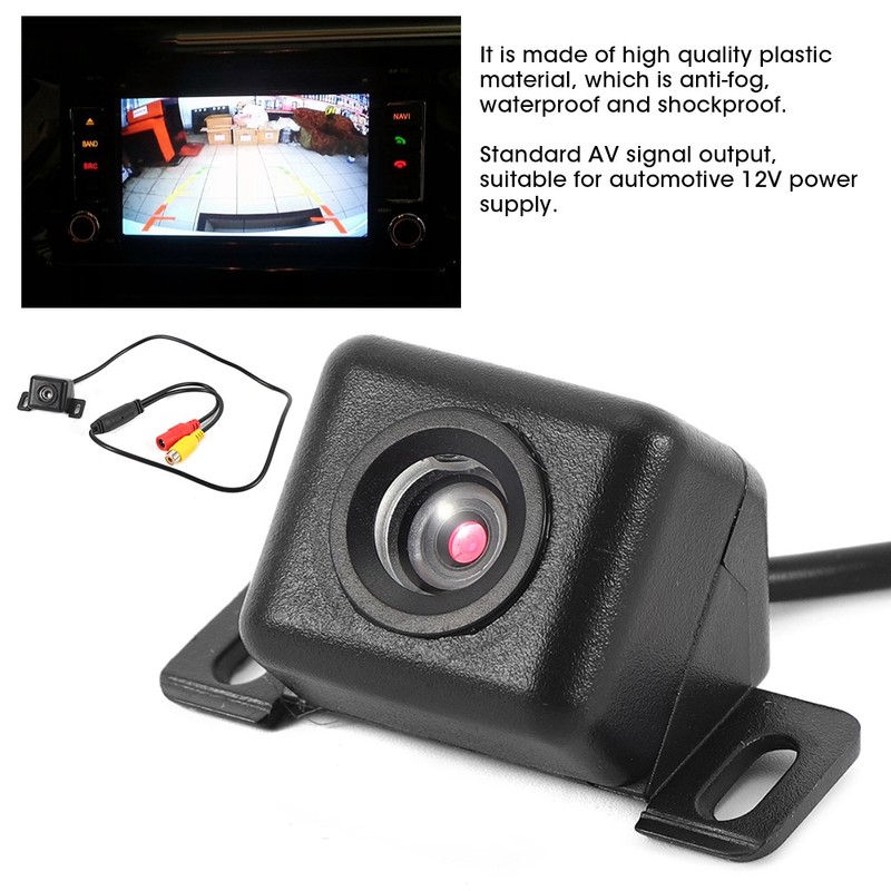Universal Car Parking System HD Monitor with 170° Waterproof Rear