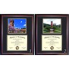 Western Carolina Diploma Frame - Photo Option #2 - Walnut