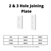 OG Secure | 2 & 3 Hole End Plate -