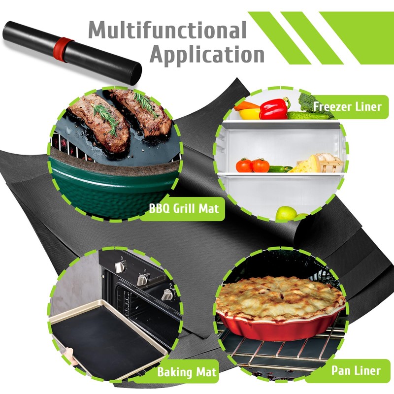 KitchenRaku Baking Mat 32 x 50 cm, Oven Insert for