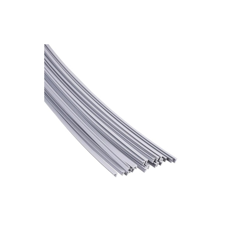 Polyvance TPO Plastic Corner Welding Rod. 30 ft. Gray