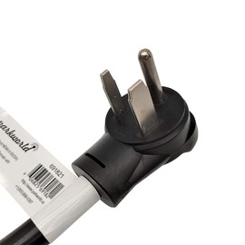 Parkworld 691821 Adapter Cord Welder 50 Amp 6-50P Male Right Angle to 30 Amp L6-30R Locking Connector Female (8FT)