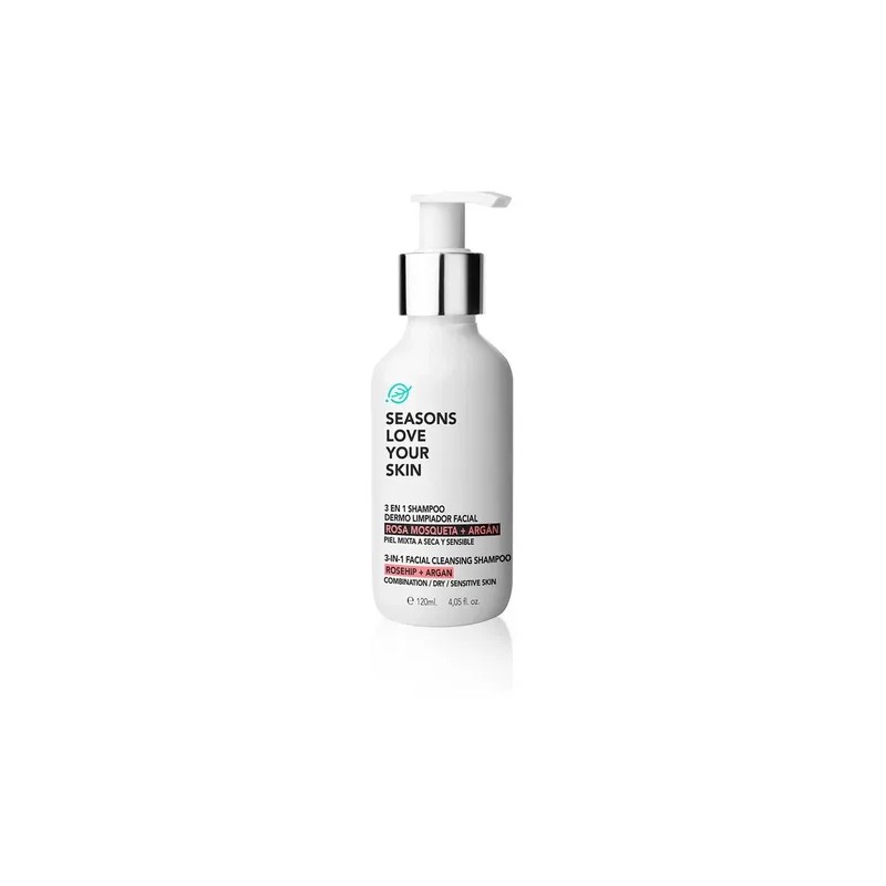 Shampoo Dermo Limpiador + Leche Hidratante Facial Vit. C