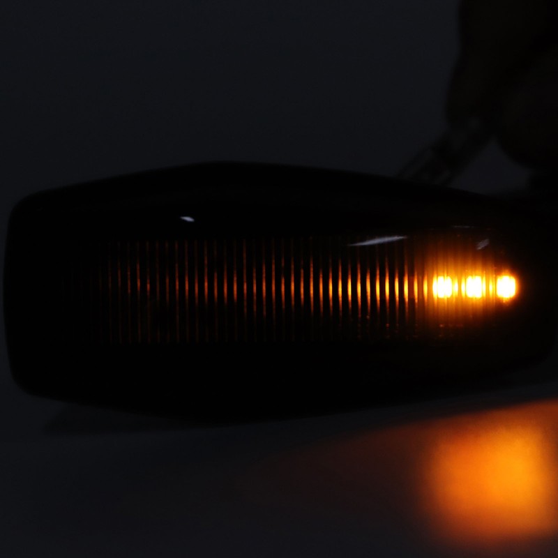 Turn Signal Light Side Marker Lamp Smoke Lens Dynamic Fit