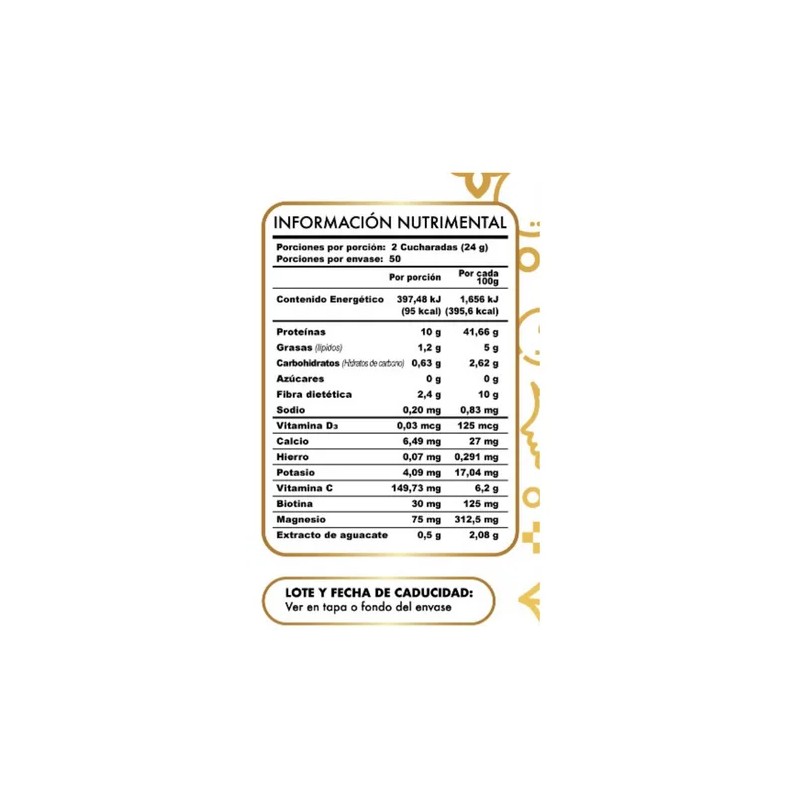 Colageno Premium A&g Persea 1.2 Kg, Sin Sabor
