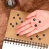 Metal Pin Backs, DECYOOL 15 Pcs Black Locking Pin Keepers
