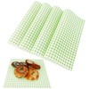 100 Pcs Waxed Paper Sheets 12 x 12 Inch Pastel