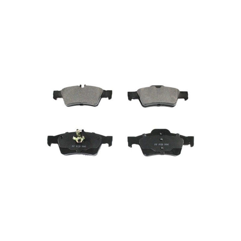 DuraGo BP986 C Rear Ceramic Brake Pad