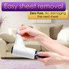 Lint Rollers Value Pack of 450 Sheets / 5 Refills,