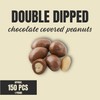 Double Dipped Peanuts Milk Chocolate Covered Peanuts (1 Pound) Wholesale