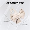 Tioollev 2 PCS Car Seat Headrest Hooks, Cute Bow Shaped