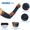 VOCOSTE 1 Pair Camouflage Sun Protection Arm Elbow Compression Sleeve