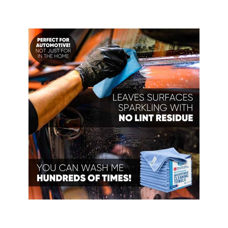 MW Pro Multi-Surface Microfiber Towel – 12 Pack | Premium