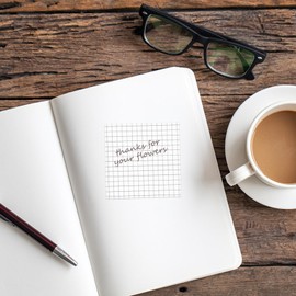 Operitacx Notebooks tag sticky notes sticker note pad labels tabs clear pocket notepad pocket clear notepad small size clear page markers memo pad notepads memorandum Lined Grid Sticky Notes