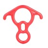 Eight Ring 50KN Rescue Eight Ring with Ears, Lightweight Aviation